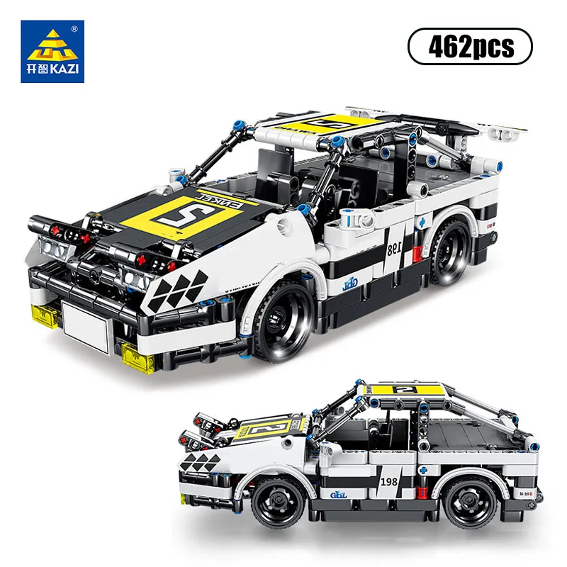 

462Pcs AE86 Super Racing Sports Vehicle Building Blocks Endurance Off-road Roadster Model Bricks Educational Toys For Children