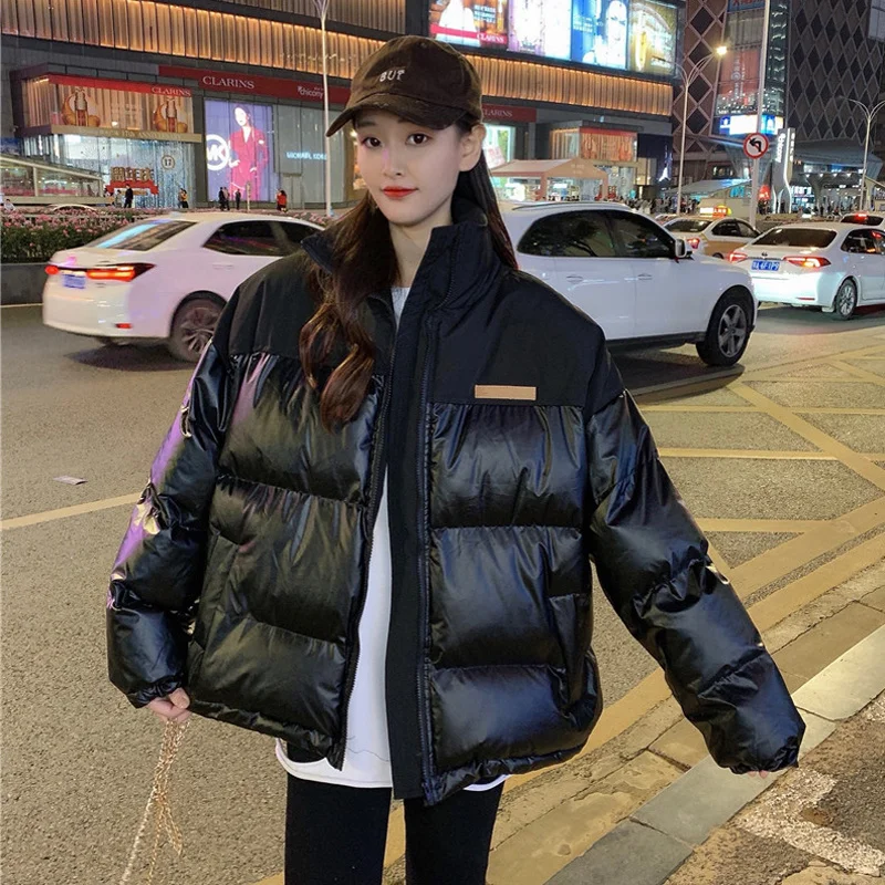 Осеннее пальто в Корейском стиле 2021 новая модная одежда с хлопковой подкладкой и