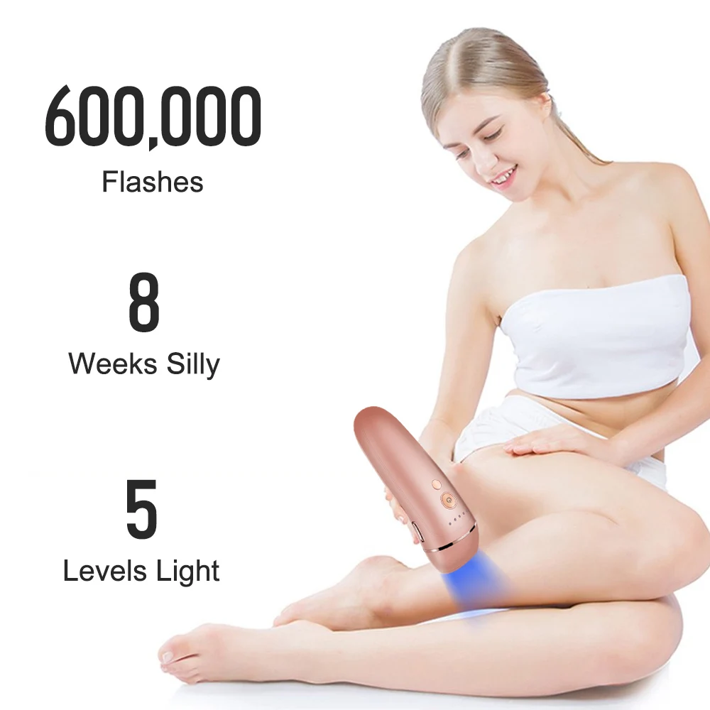 Перманентный лазерный эпилятор IPL для всего тела удаления акне и морщин бикини