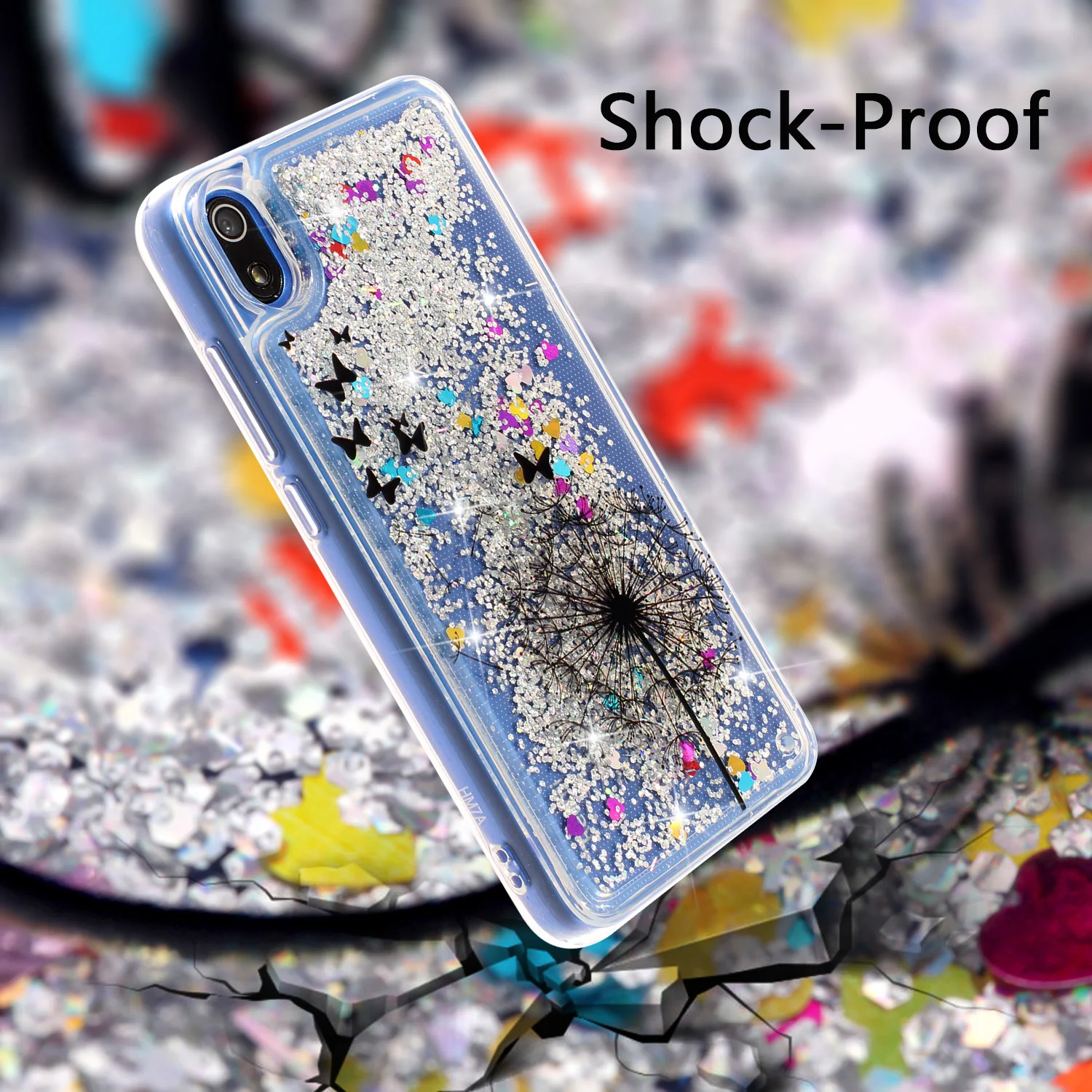 Quicksand Case for Xiaomi Redmi 7A Redmi7A Soft TPU Cover Xaomi A7 Liquid Glitter Xiomi Armor Funda | Мобильные телефоны и