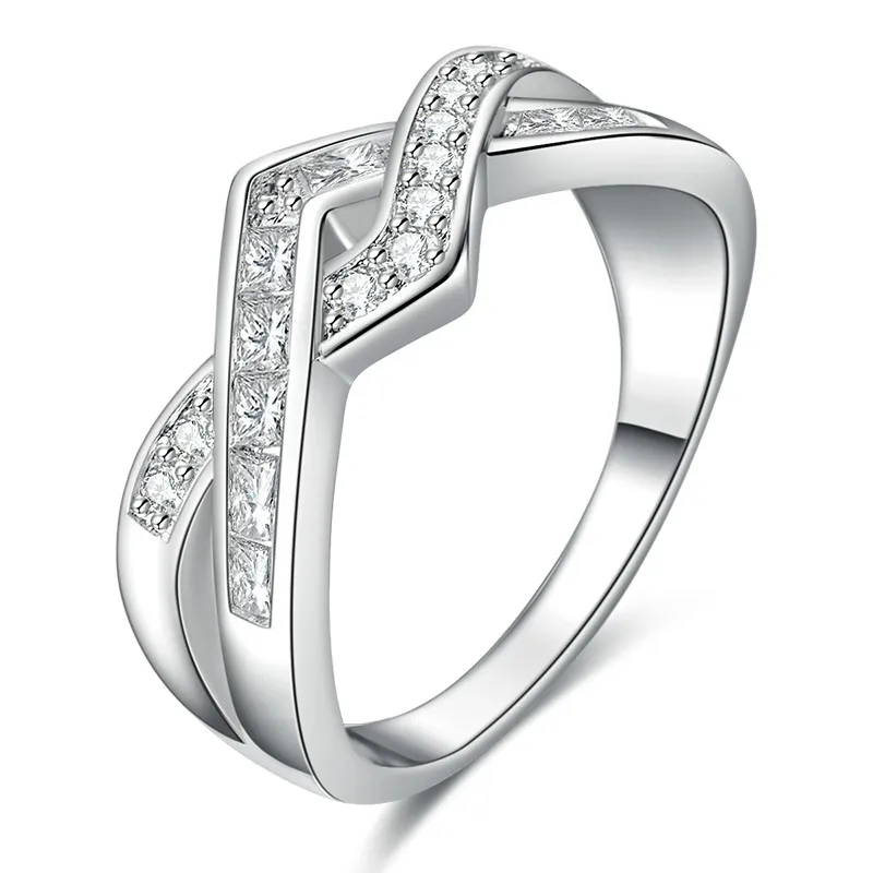 

Zircon Jewelry Ladies Ring Engagement Fashion Creative Metal Ring Decoration Set Party Wedding Ladies Luxury Jewelry Gifts