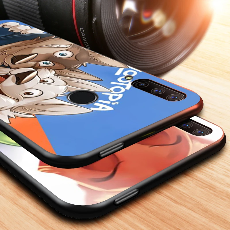 

Zootopia Judy Hopps for Huawei Honor 30 20 10 9S 9A 9C 9X 8X MAX 10 9 Lite 8A 7C 7A Pro Silicone Black Phone Case