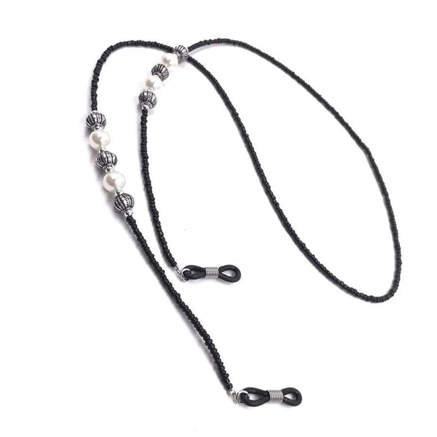 

2021 Summer New Vintage Glasses Hanging Glasses Hanging Chain Fashion Beaded Glasses Rope Glasses Chain Lost Chain Wholesale