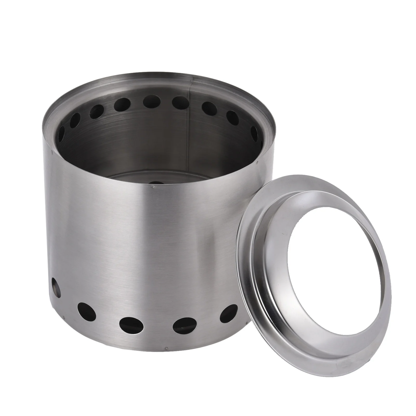 Зимняя нагревательная плита уличная деревянная кемпинговая из нержавеющей