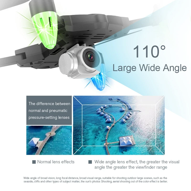 

F69 Drone Remote Control Wifi FPV 30W Camera 4-Axis Aerial Toy Foldable Aircraft Photography Pictures Video Rc Airplane