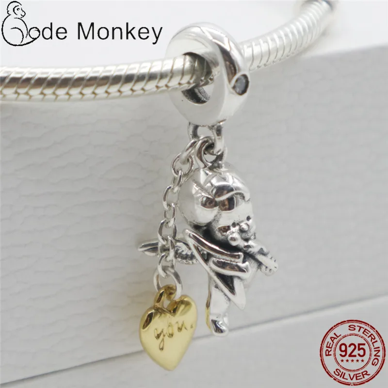 

CODEDOG New Arrival Cupid Beads Charms For Love 100% 925 Sterling Silver DIY Jewelry Hot Sale For Women Party Gift CMC007