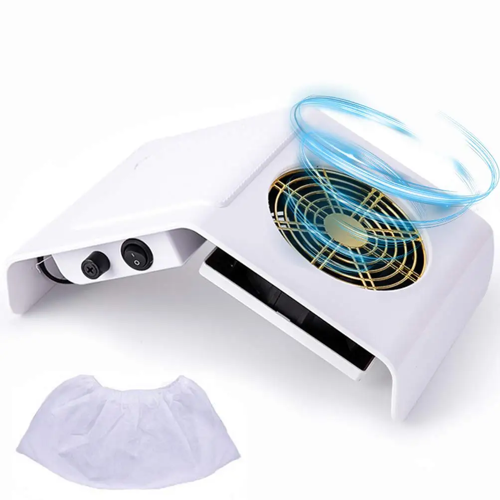 

40W Powerful Fashion Nail Cleaner Quickly Nail Vacuum Machine Strong Suction Nail Art Tools Dust Collector Nail Fan for Manicure