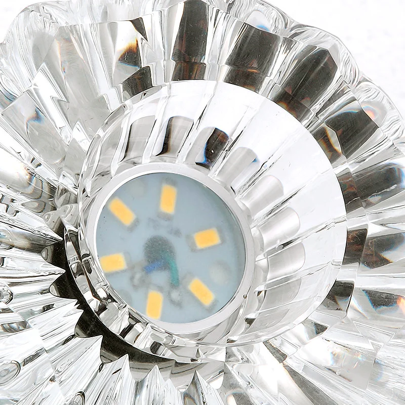 

Modern LED crystal embedded spotlights European corridor aisle lights porch ceiling lamp balcony lights WF909553