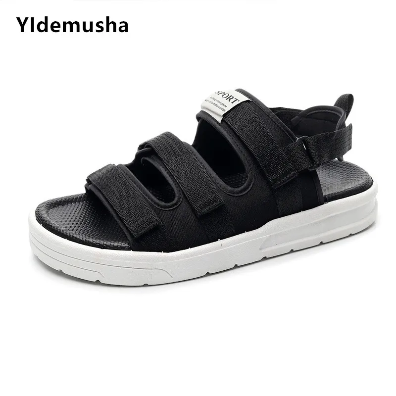 

Men Beach Sandals Gladiators Casual Roman Shoes Outside Breathable Mens Walking Sandals 2019 Summer Comfortable Light Sandalias