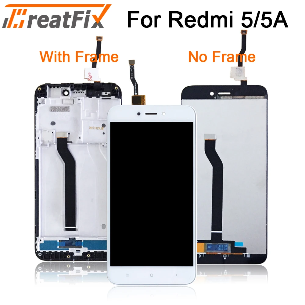 Сенсорный ЖК дисплей с рамкой для Xiaomi Redmi 5A|Экраны мобильных телефонов| |