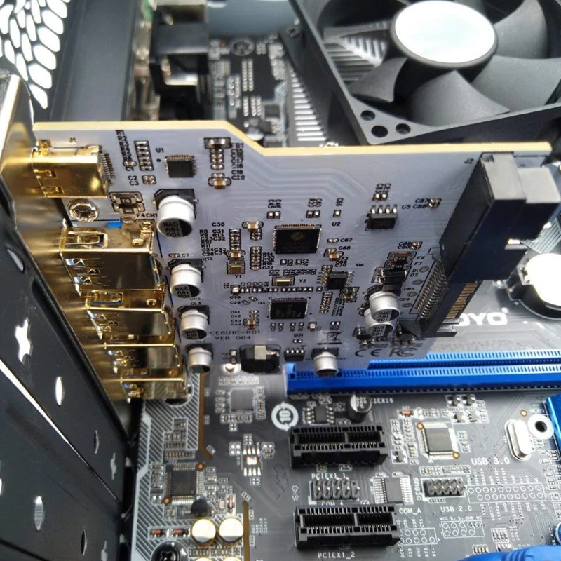 Плата расширения N84B PCI-E к USB 3 0 Type C плата-адаптер для домашнего офиса компьютерные