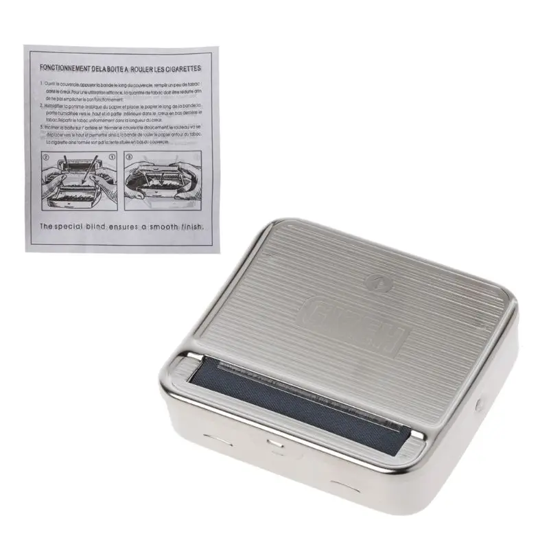 

Roller 70mm Metal Automatic Cigarette Smoking Rolling Machine New