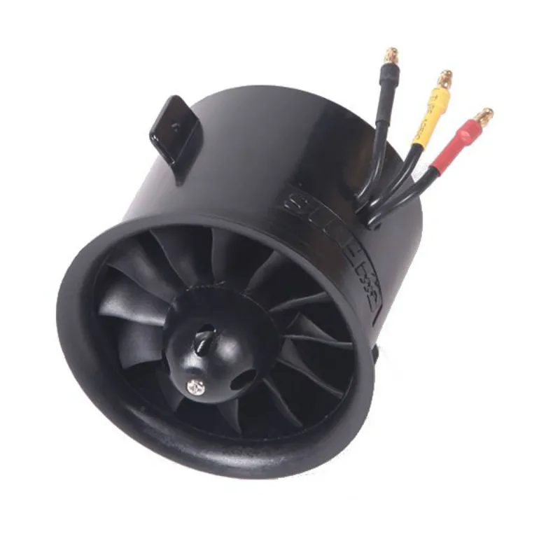 FMS 70 мм Pro 12 лезвий Ducted Fan EDF с 3060 6S 1900KV бесщеточный двигатель для радиоуправляемого