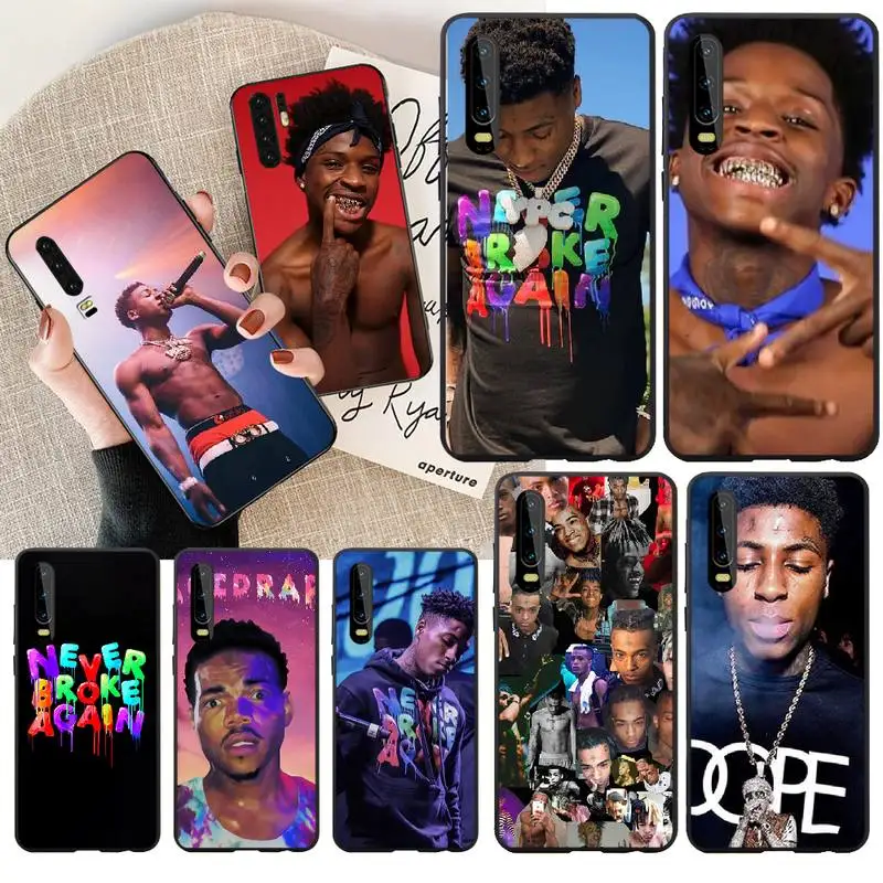 Чехол для телефона PENGHUWAN Broke Again Youngboy Quando Rondo Hip Hop Music для Huawei P30 P20 P10 P9 P8 Mate 20 10 Pro Lite.