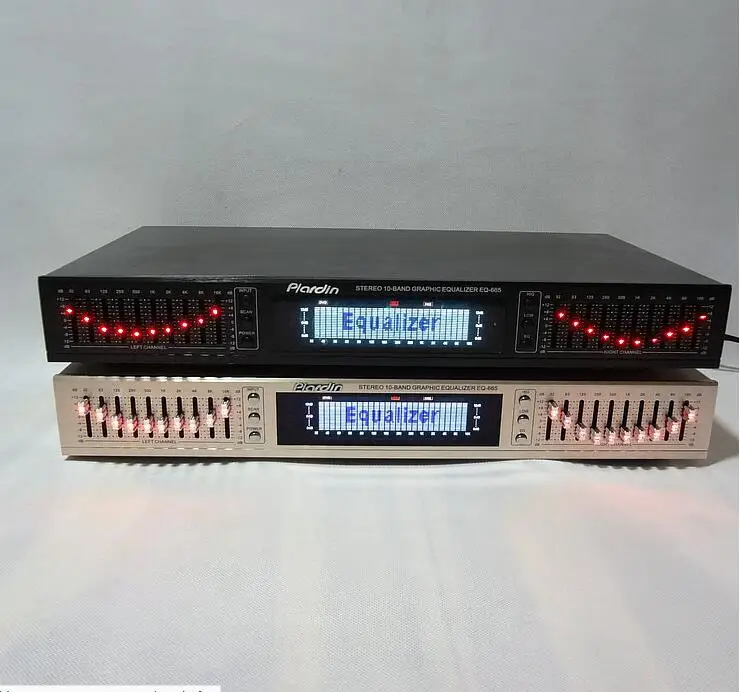 EQ665 Bluetooth эквалайзер караоке усилитель предварительный тюнер двойная