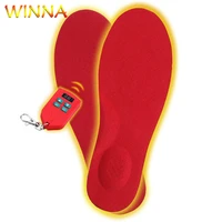 2020 new 3d arch insoles usb heated insoles feet warmer sock pad outdoor sports hiking skiing