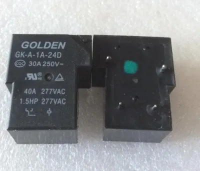5 шт. GK A 1A 24D группа нормально разомкнутый 24VDC на 4 ножках для 30A 40A 24V|Реле| |