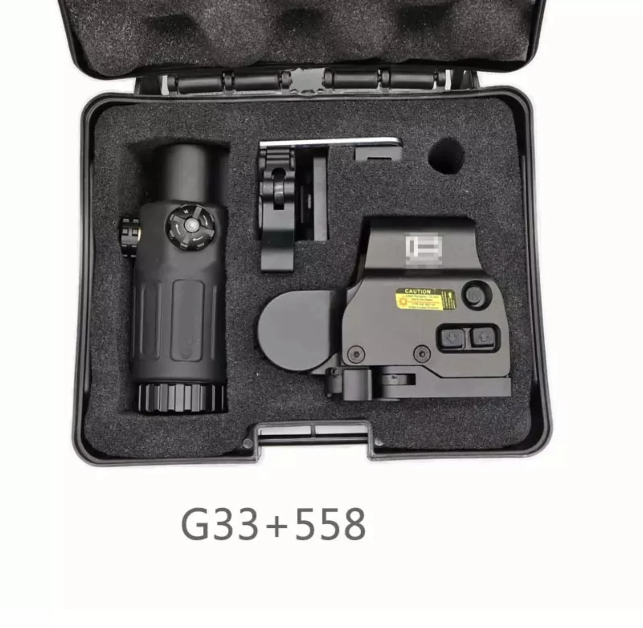 Тактический прицел 558 Red Dot Sight 3X голографический для охоты Вивера 20 мм