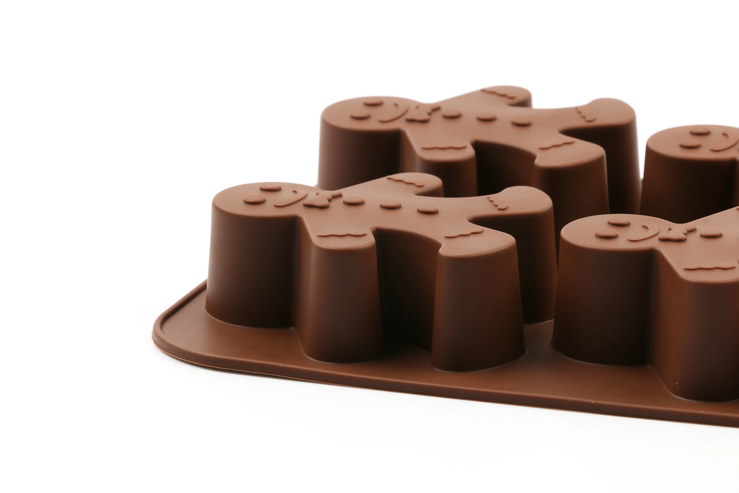 Рождественская силиконовая форма в стиле имбиря для помадки торта шоколада