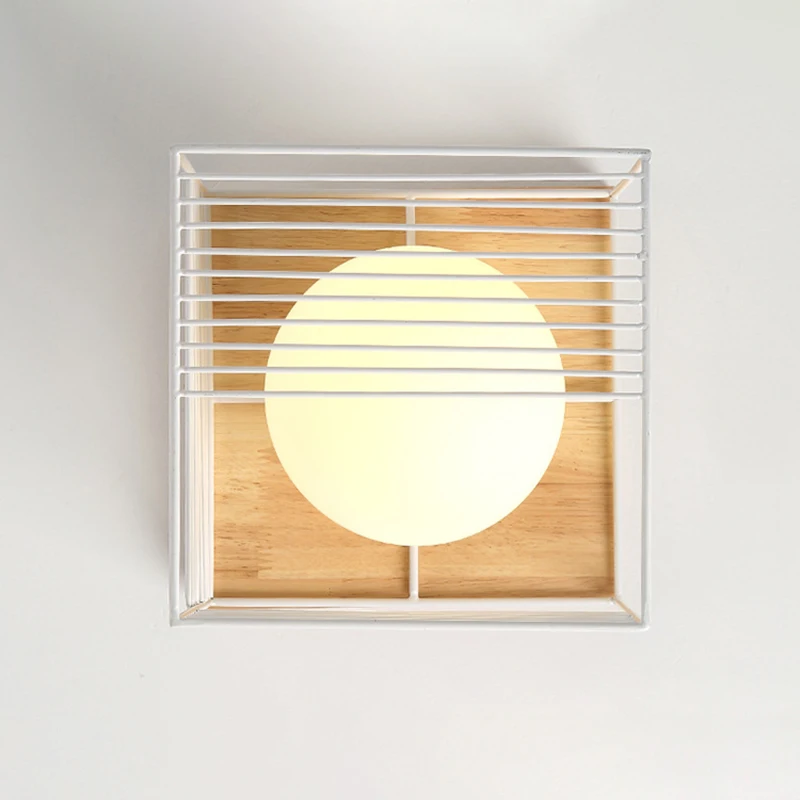 Потолочный светильник в японском стиле светодиодный для балкона прохода