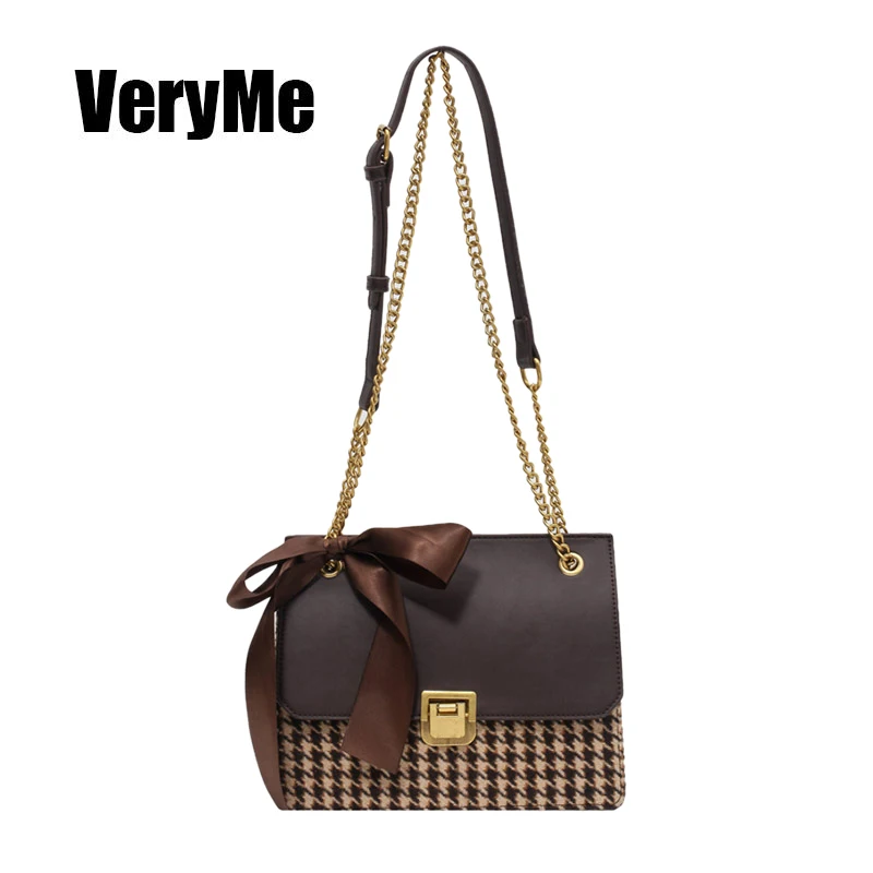

VeryMe 2020 Retro PU Leather Crossbody Bag Elegant Small Flap Square Bag Female Daily Portable Handbags bolsos marca mujer lujo