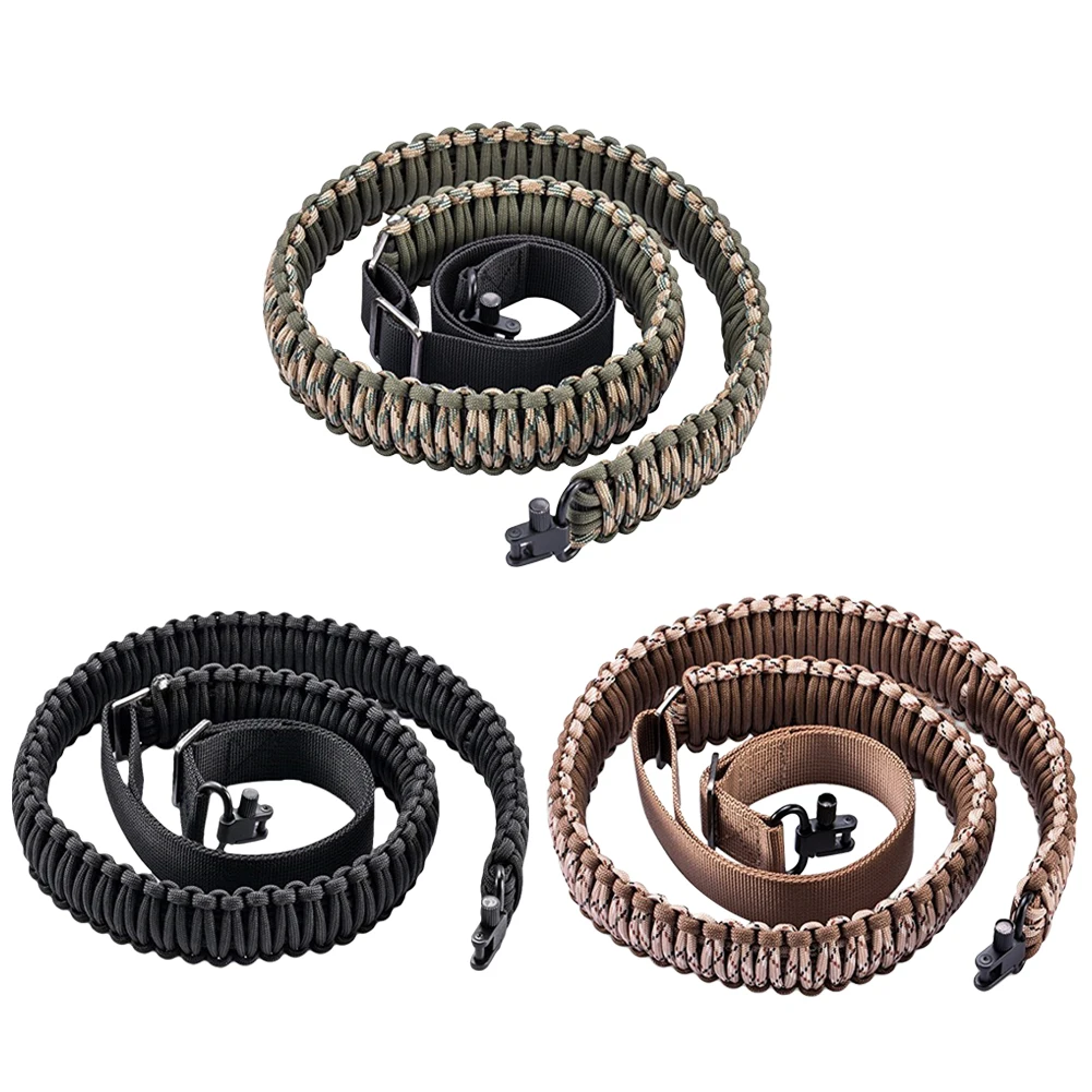 

Adjustable Shoulder Strap Belt Braided Paracord Parachute Cord Outdoor Emergency Survival Bracelet Hunting Accessories
