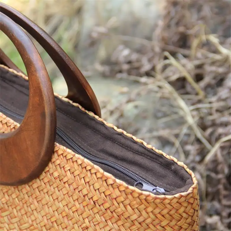 Рисунок 5 - Винтажная Плетеная соломенная сумка