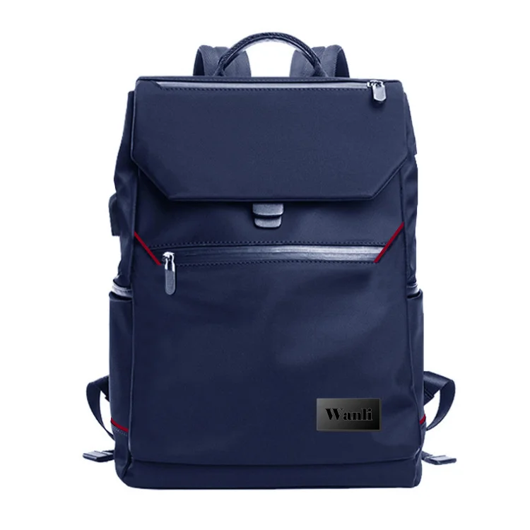 

2021 New backpack large capacity student schoolbag USB rechargeable computer men
