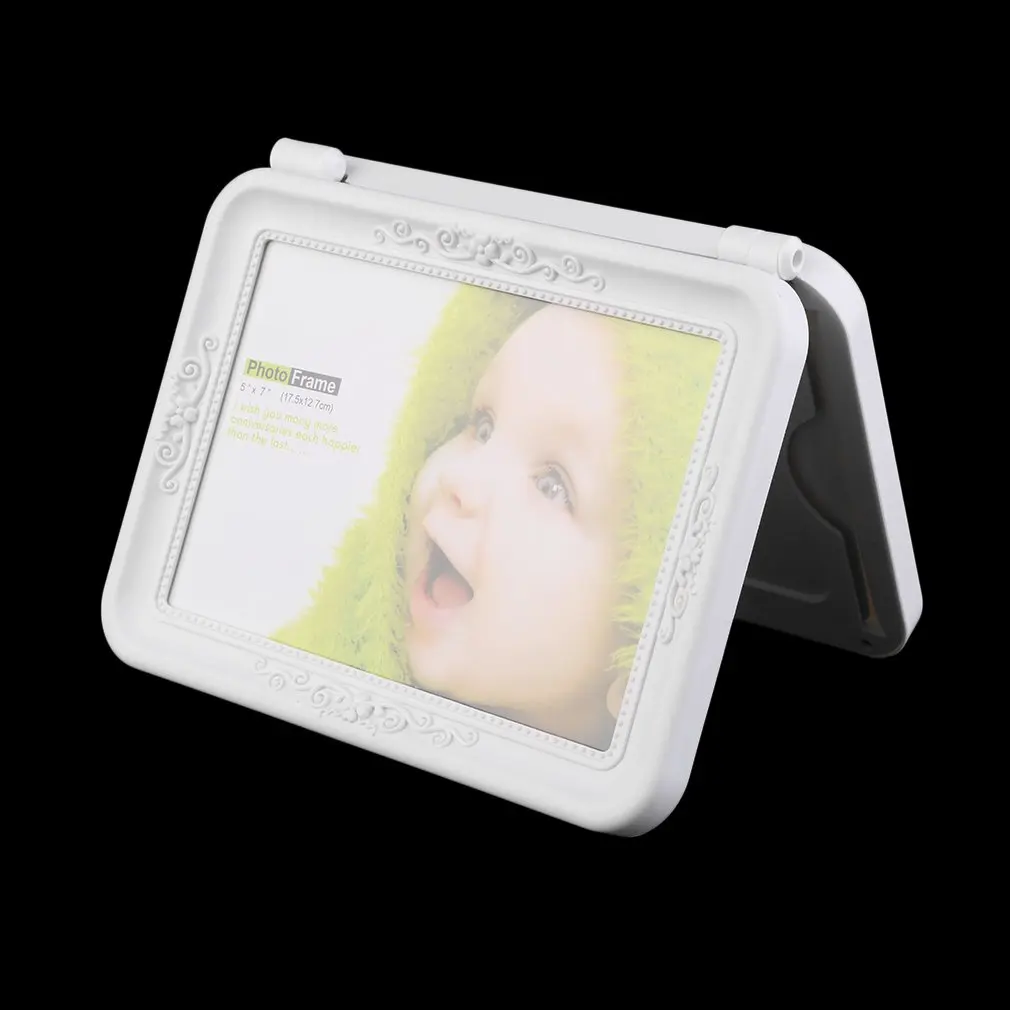 

Photo Frame Baby Footprint Foot or Hand Print Cast Set Kit Christening Gift