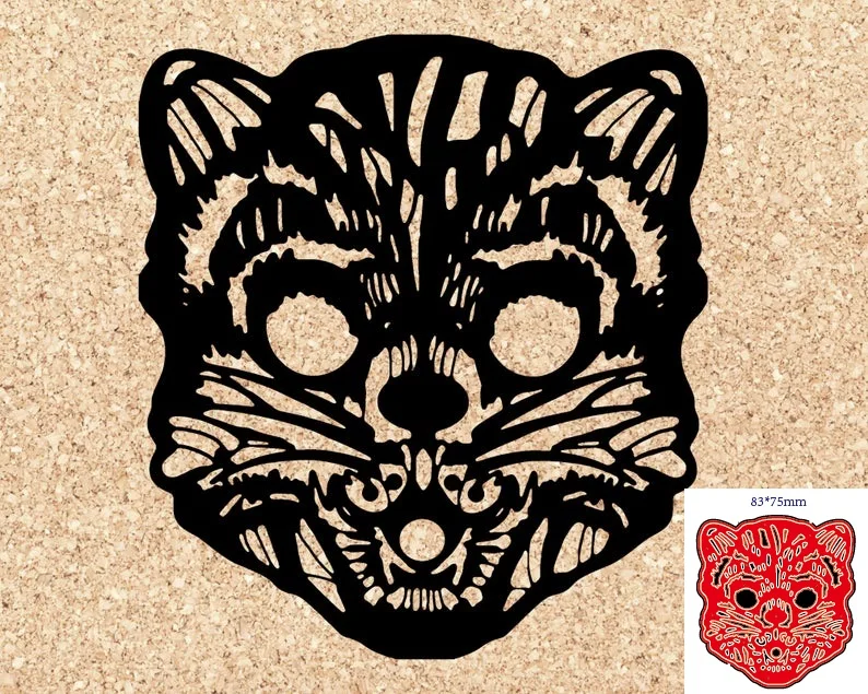

Metal Cutting Dies Cut Mold Animal cat Decoration Scrapbook Paper Craft Knife Mould Blade Punch Stencils