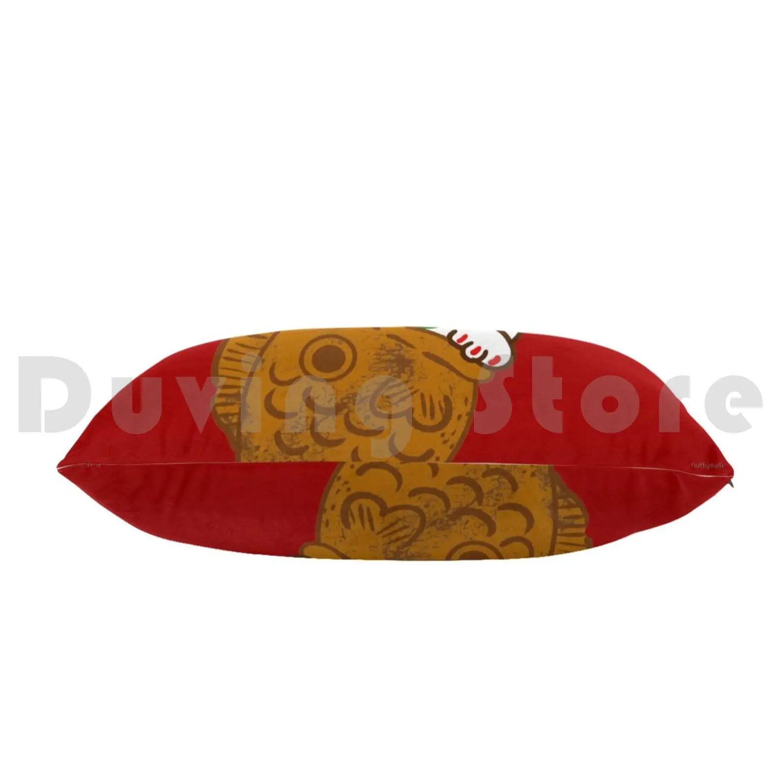 Чехол Taiyaki Neko с принтом подушки 50x75 кошка котенок рыба сладкий мороженое десерт