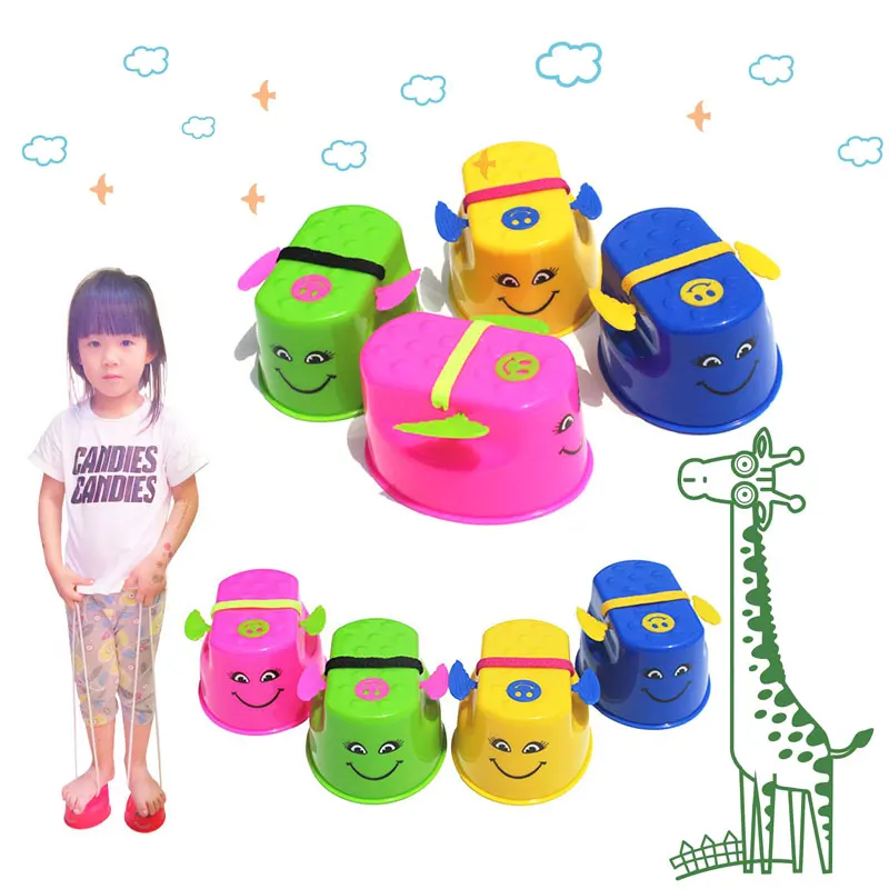 2 шт./1 пара прогулки ходули игрушки для детей спортивная рубашка забавные