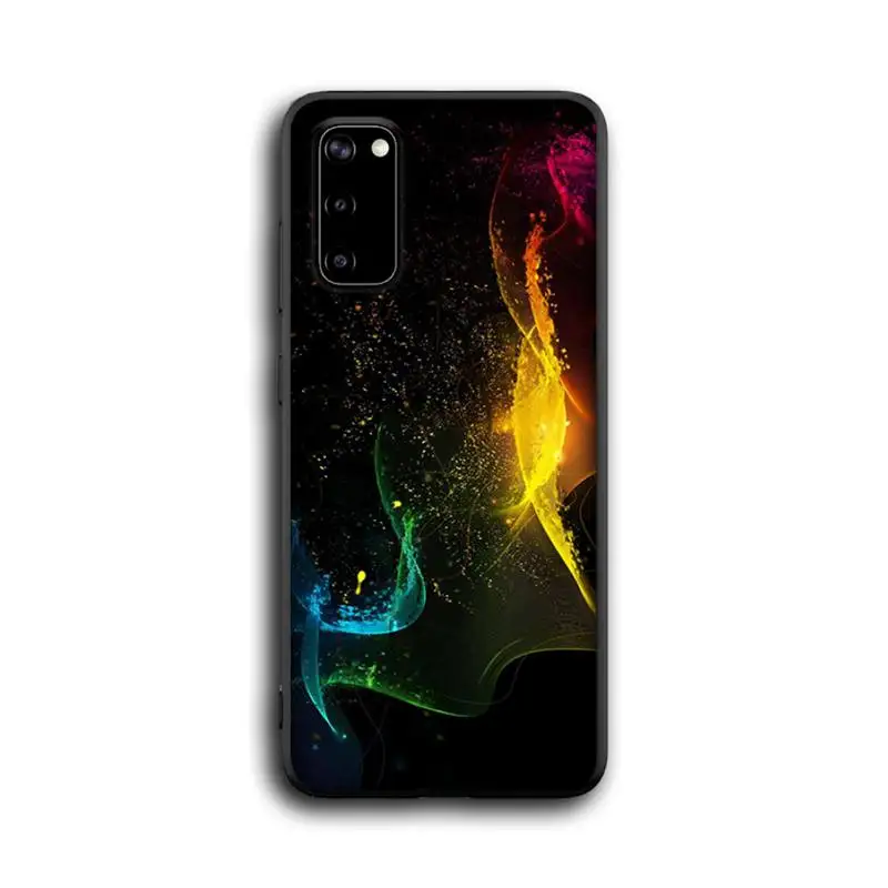 

Colored abstract rays Phone Case for Samsung S6 S7 edge S8 S9 S20 S21 S30plus ultra S21/S30 S10-5G lite 2020 S10E
