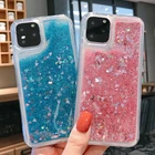 Любящее сердце чехол на мобильный телефон для iPhone 11 Pro Max XR XS X 8, 7, 6S, 6 Plus, 5S 5 SE, мягкие блестками жидким песком чехол для iPhone 11 Pro крышка