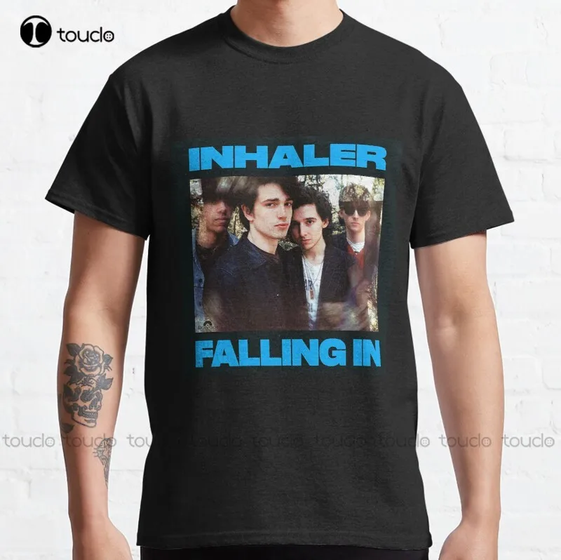 

New Inhaler Falling In Classic T-Shirt Cotton Tee Shirt S-5Xl Unisex