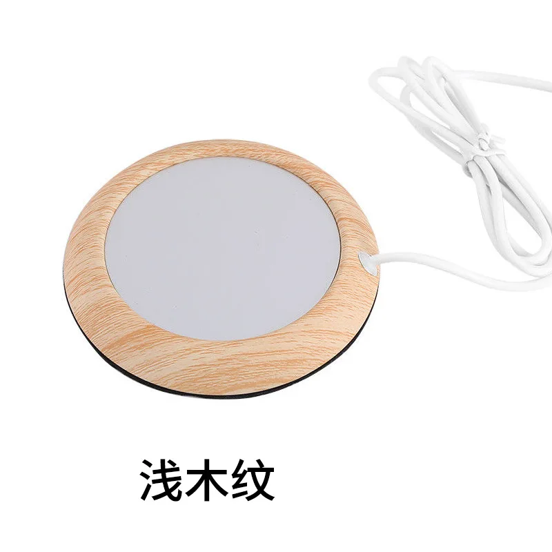 

USB подогреватель чашек под дерево, нагреватель чашек для напитков, коврик для подогрева чашек, сохраняющий напиток, горячий подогреватель, подставки для чашек, портативный