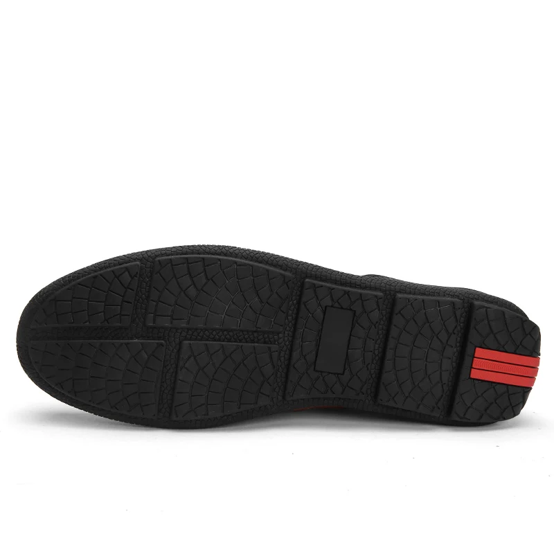 

Men Shoes Loafers 2020 Fashion Leather Flats Casual Comfortable Male Moccasins Breathable Waterproof Slip On Driving Footwear