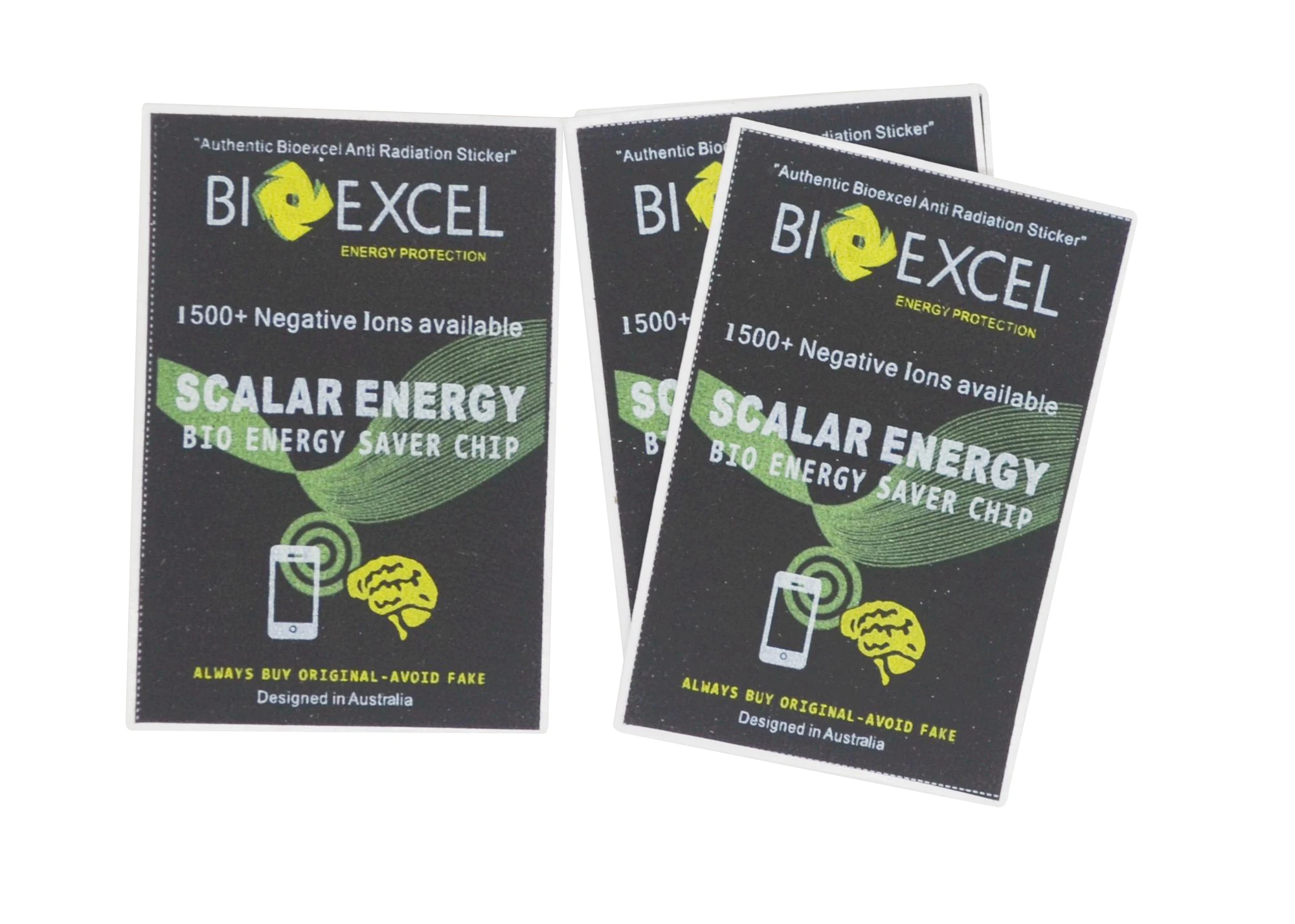 Новинка 60 шт./Лот защита энергии bioexcel антирадиационная наклейка для сотового