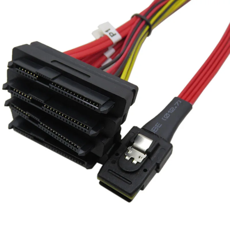 Мини SAS 36Pin до 4 x 29Pin кабель преобразователь SFF 8087 X 8482 Удлинительный