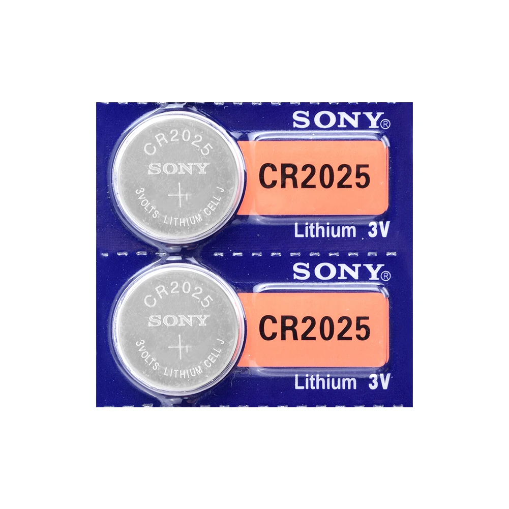 Литиевая батарея SONY CR2025 CR 2025 ECR2025 DL2025 BR2025 KCR2025 L12 3 в 2 шт. | Электроника