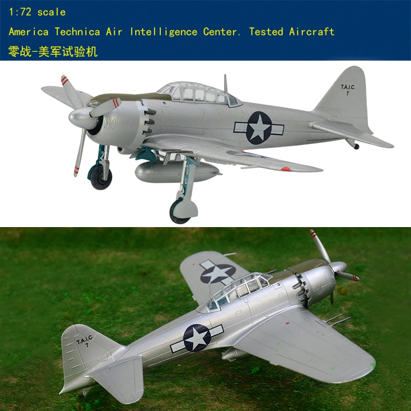 Trumpeter 1/72 Второй мировой войны Американский истребитель Зеро испытательная
