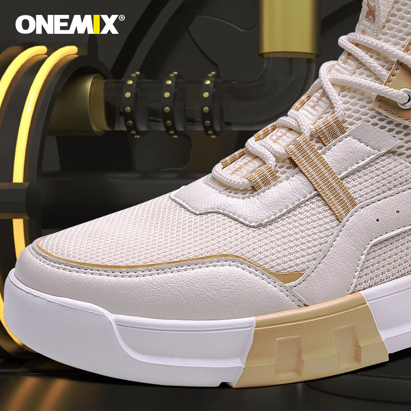 ONEMIX New Running Shoes For Men Casual Sneakers Gym Sport Women Platform Footwear Outdoor Training Walking Jogging | Обувь