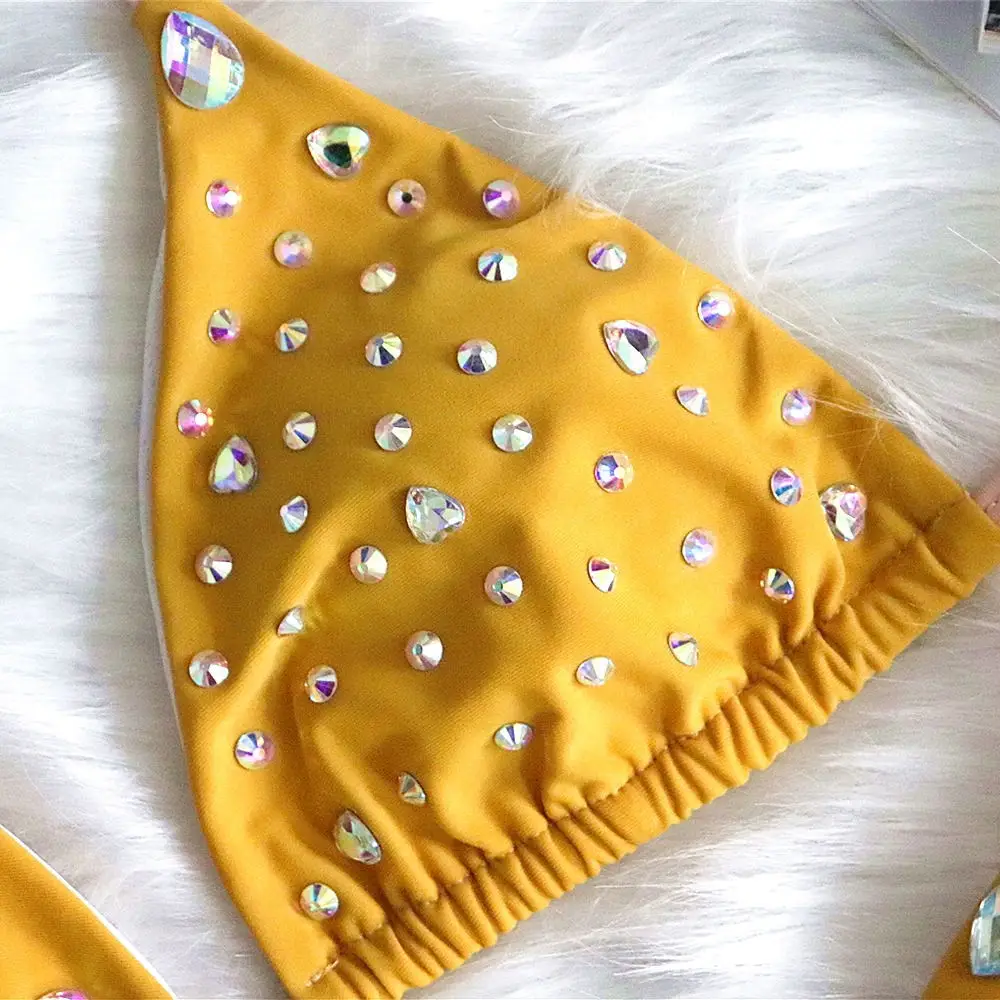 Высокое качество 2020 Новое Женское Бисероплетение сексуальное бикини-боди