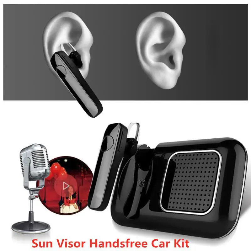 Автомобильная гарнитура громкой связи автомобильный комплект 3 в 1