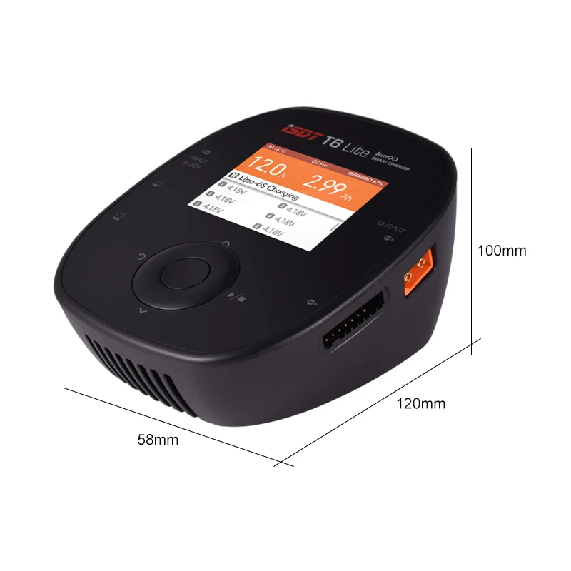 ISDT T6 Lite 600 Вт 25A DC 8-32 В интеллектуальное умное зарядное устройство для баланса