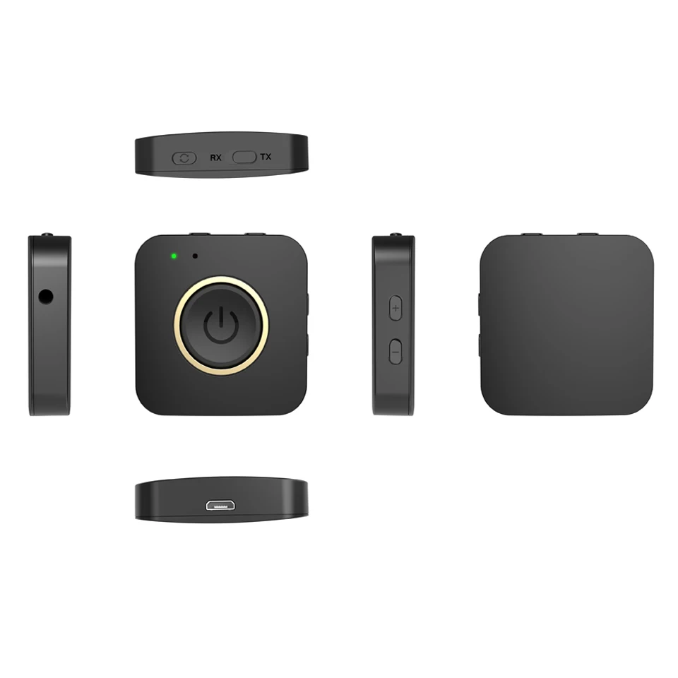Bluetooth V5.0 приемник/передатчик беспроводной аудио-стерео адаптер для домашней аудио потоковой музыки звуковая система(для iPod/psp и т. д
