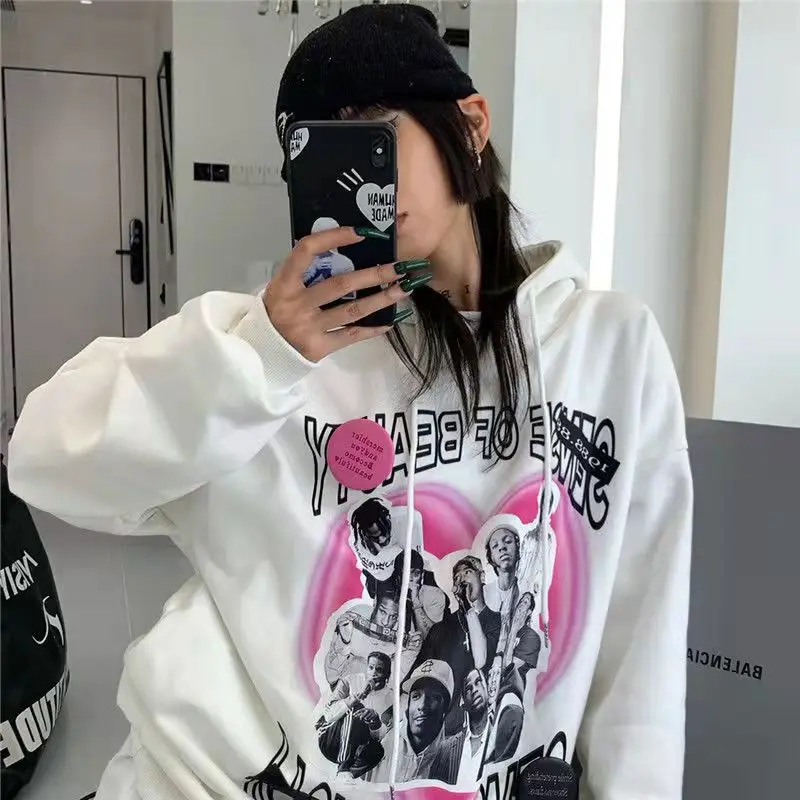 

Clothes Women Long Sleeve Top Korean Fashion Essentials Hoodie Women Winter Clothing 2021 Winter Clothes Women Sweatshirts