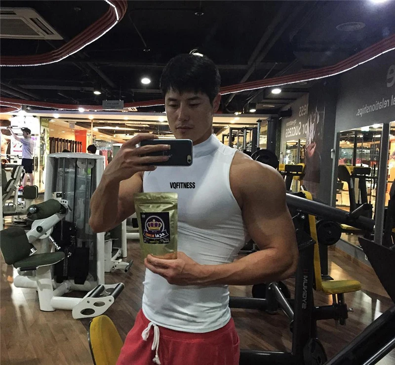 

Brand New Mens Sports Tank Top Workout Gym Fashion Clothing Bodybuilding Fitness Singlets Casual Slim Fit Vest Sleeveless Shirts