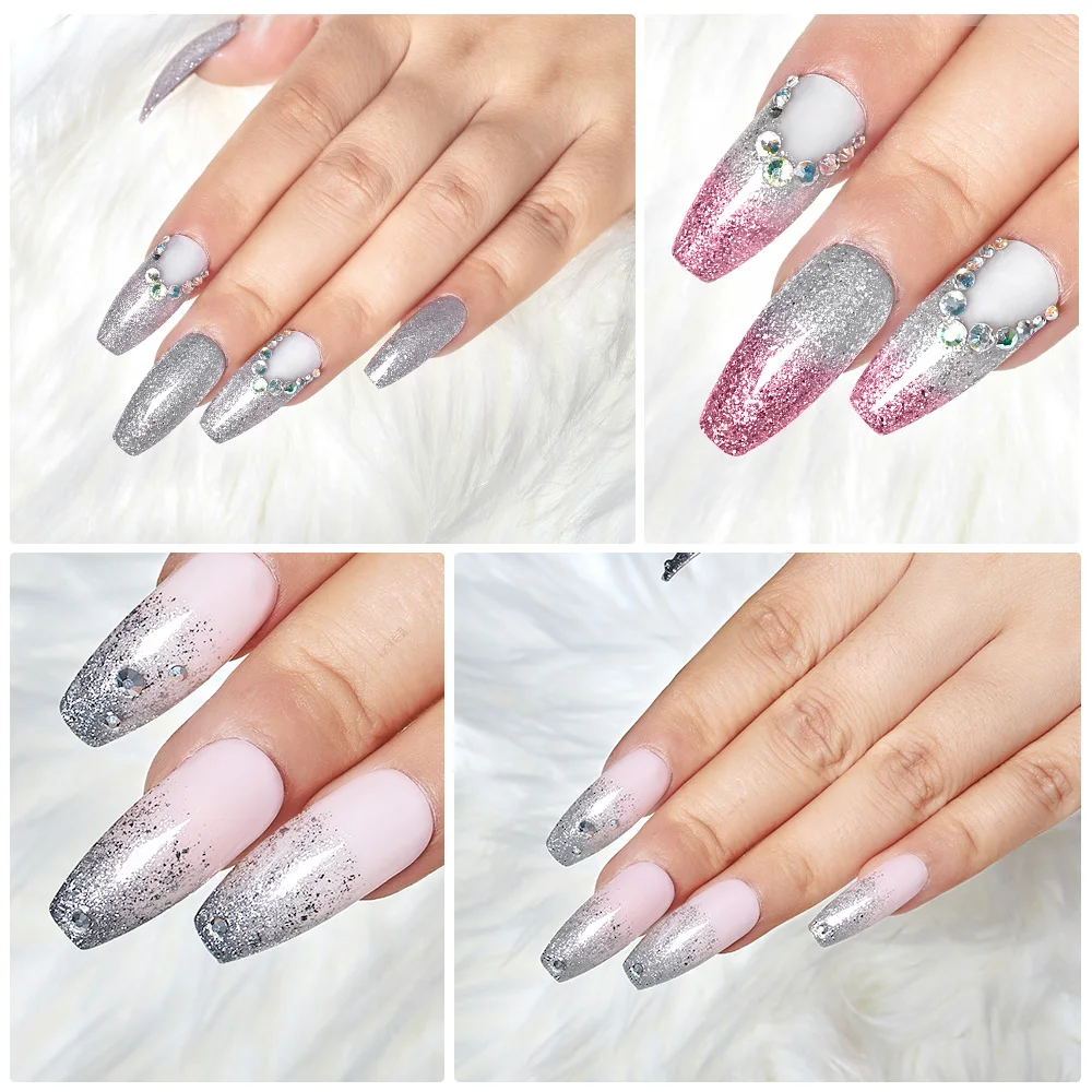 Термальный блестящий гель MEET ACROSS 3 шт./компл. удаляемый замачиванием УФ Гель лак