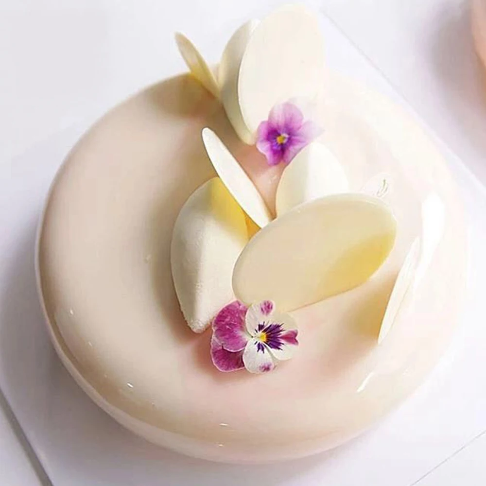 Dessert Moulds Mousse Mould Silicone for Jelly Pudding Chocolate 12 Holes Shell Shape | Дом и сад